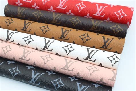 lv leather by the yard|louis vuitton faux leather fabric.